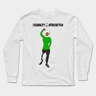 Disability Is An Intersection Amputee Long Sleeve T-Shirt